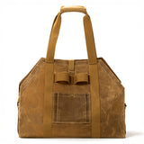 OneTigris Waxed Canvas Log Carrier