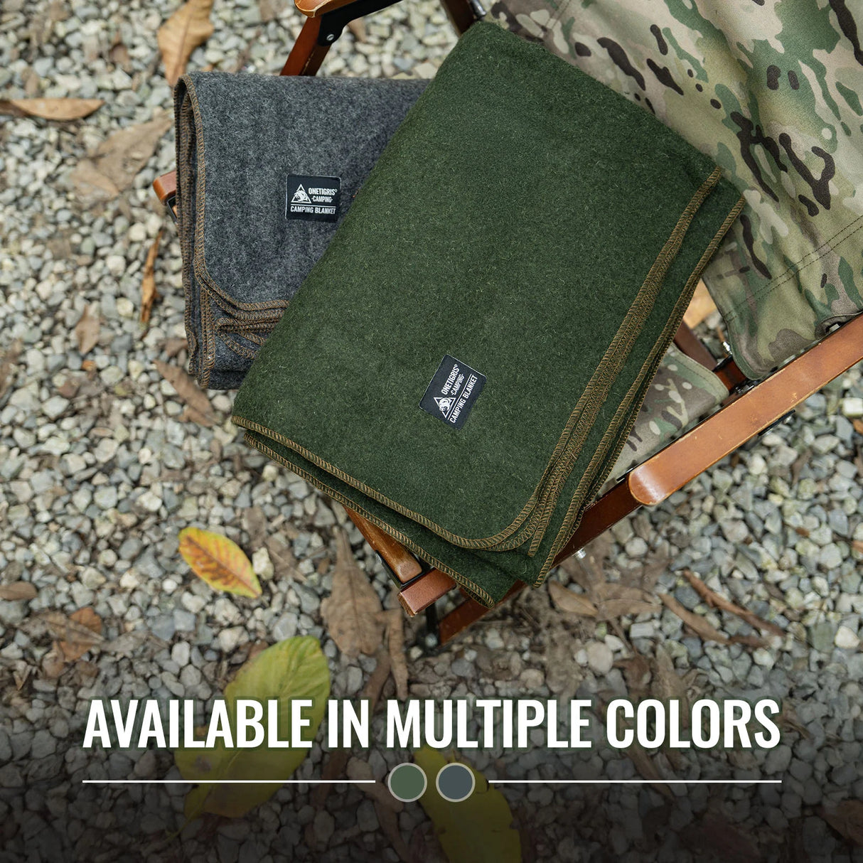 OneTigris Wool Camping Blanket