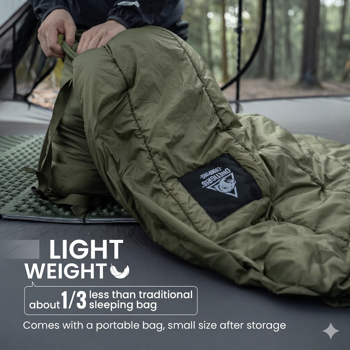 OneTigris Featherlite Ultralight Synthetic Quilt