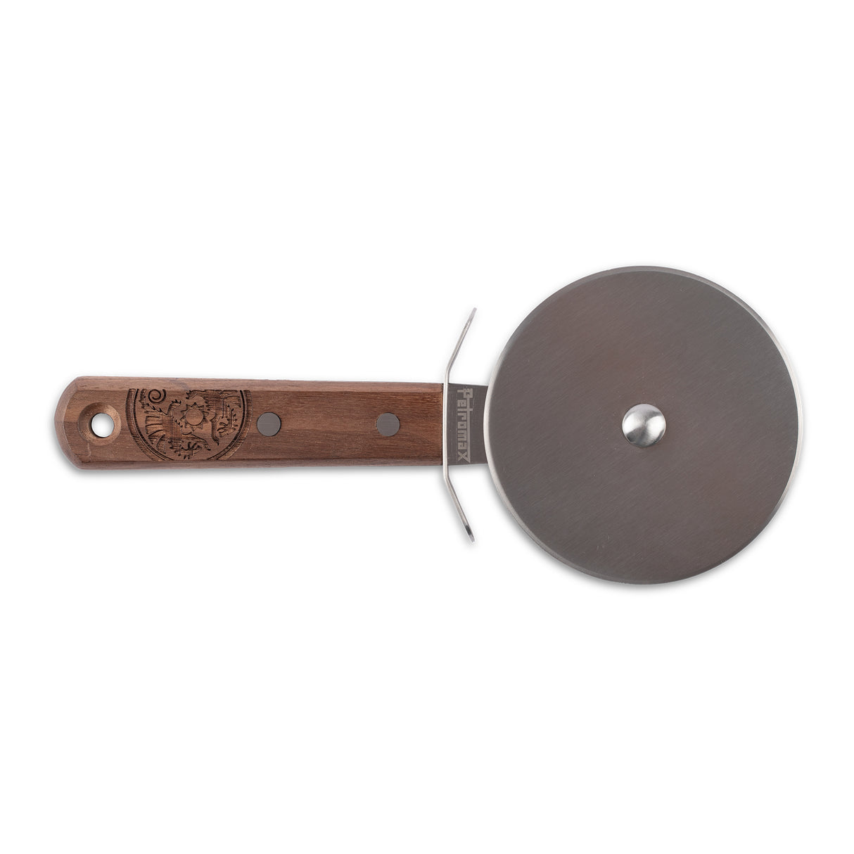 Petromax Walnut Handled Pizza Cutter