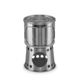 Petromax Stainless Steel Cooking Pot & Stove, 750ml