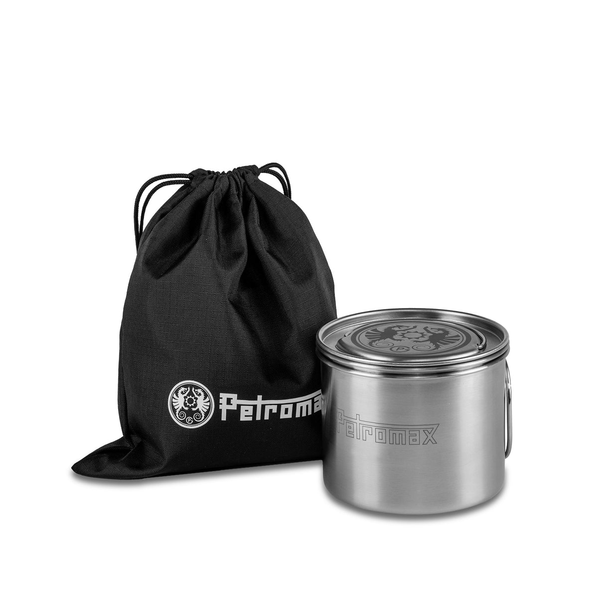 Petromax Stainless Steel Cooking Pot & Stove, 750ml