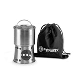 Petromax Stainless Steel Cooking Pot & Stove, 750ml