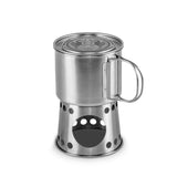 Petromax Stainless Steel Cooking Pot & Stove, 750ml
