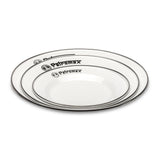 Petromax 18cm Enamel Side Plates, Set of 2