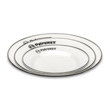 Petromax 26cm Enamel Dinner Plates, Set of 2