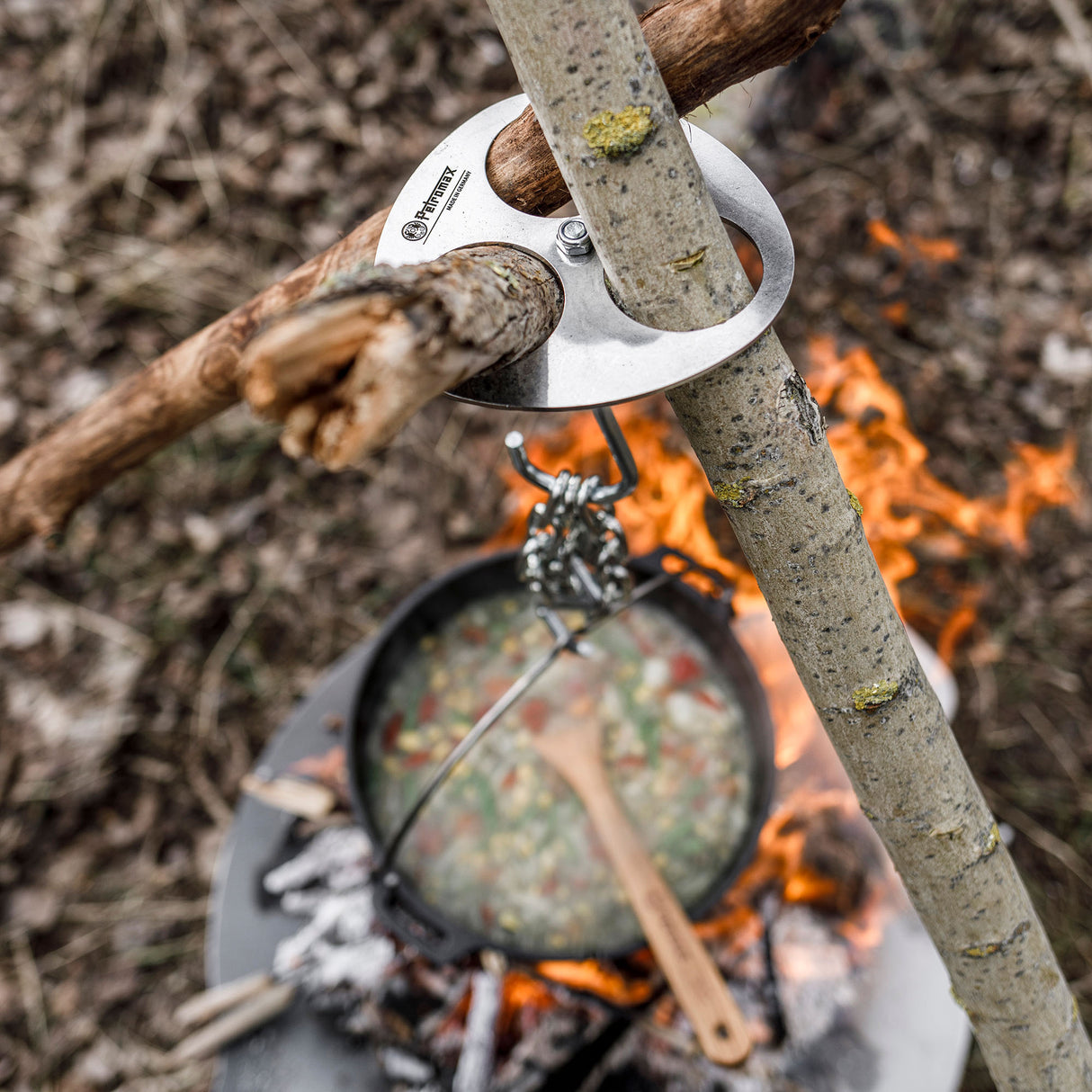 Petromax Bushcraft Stainless Steel Tripod Ring