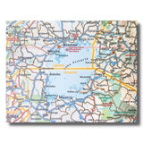 Tracks4Africa Africa Wall Map, Edition 1
