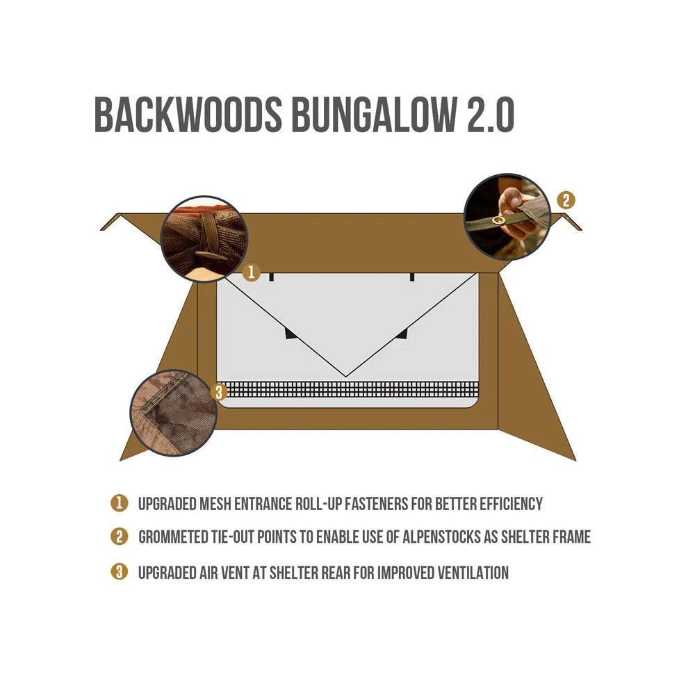 OneTigris Backwoods Bungalow Ultralight Super Shelter