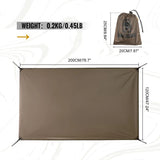 OneTigris Cosmitto & Stella 2 Person Backpacking Tent Footprint