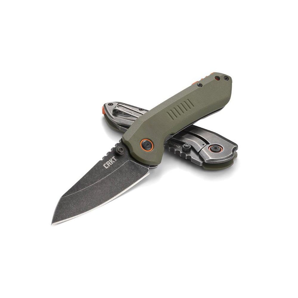 CRKT Overland Folder G10 Stonewash Folding Knife