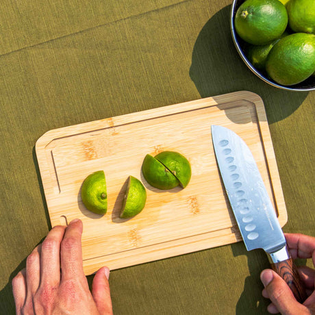 GSI Outdoors Rakau Bamboo Dual Sided Cutting Board, 27cm