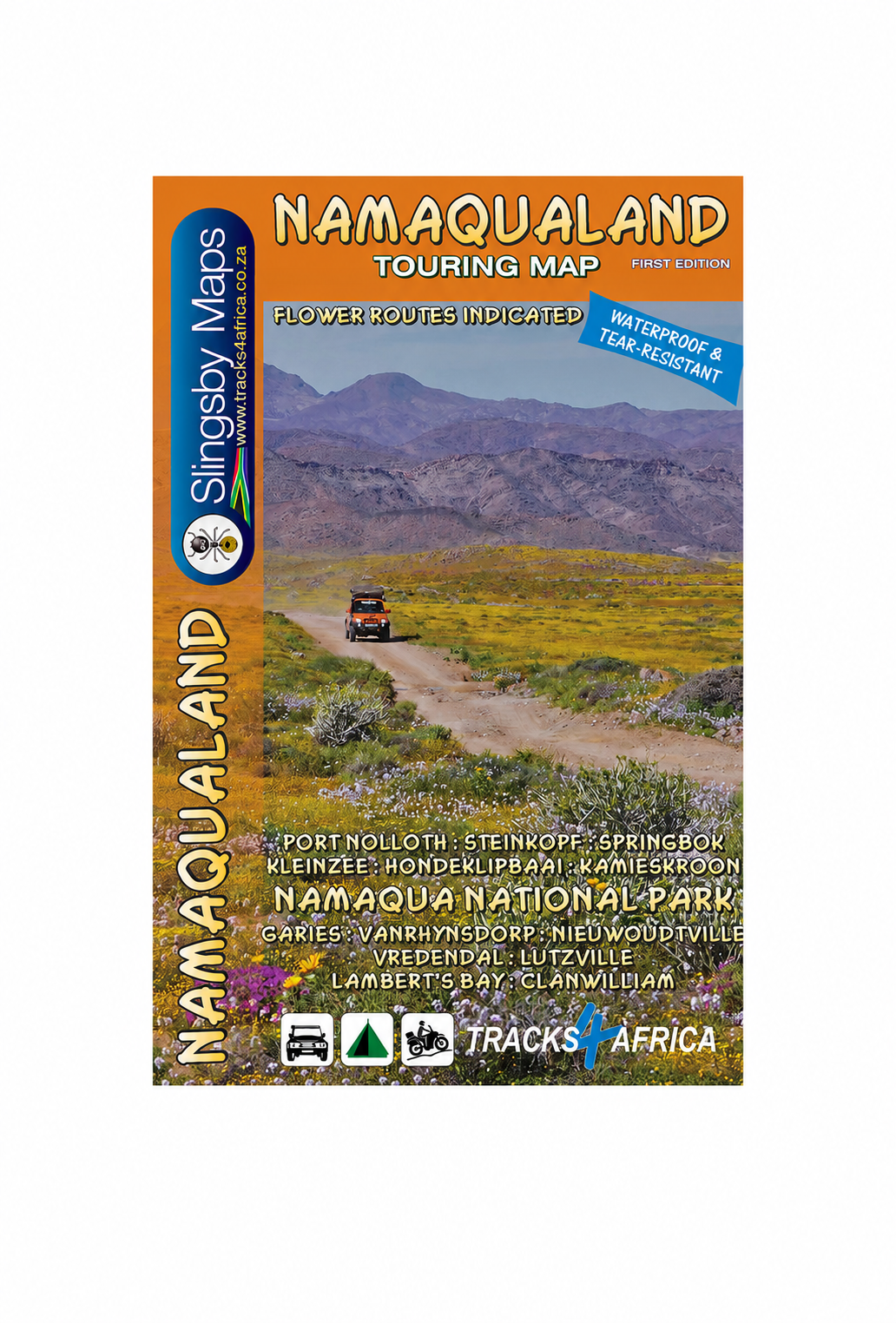 Slingsby Namaqualand Touring Map, Edition 1