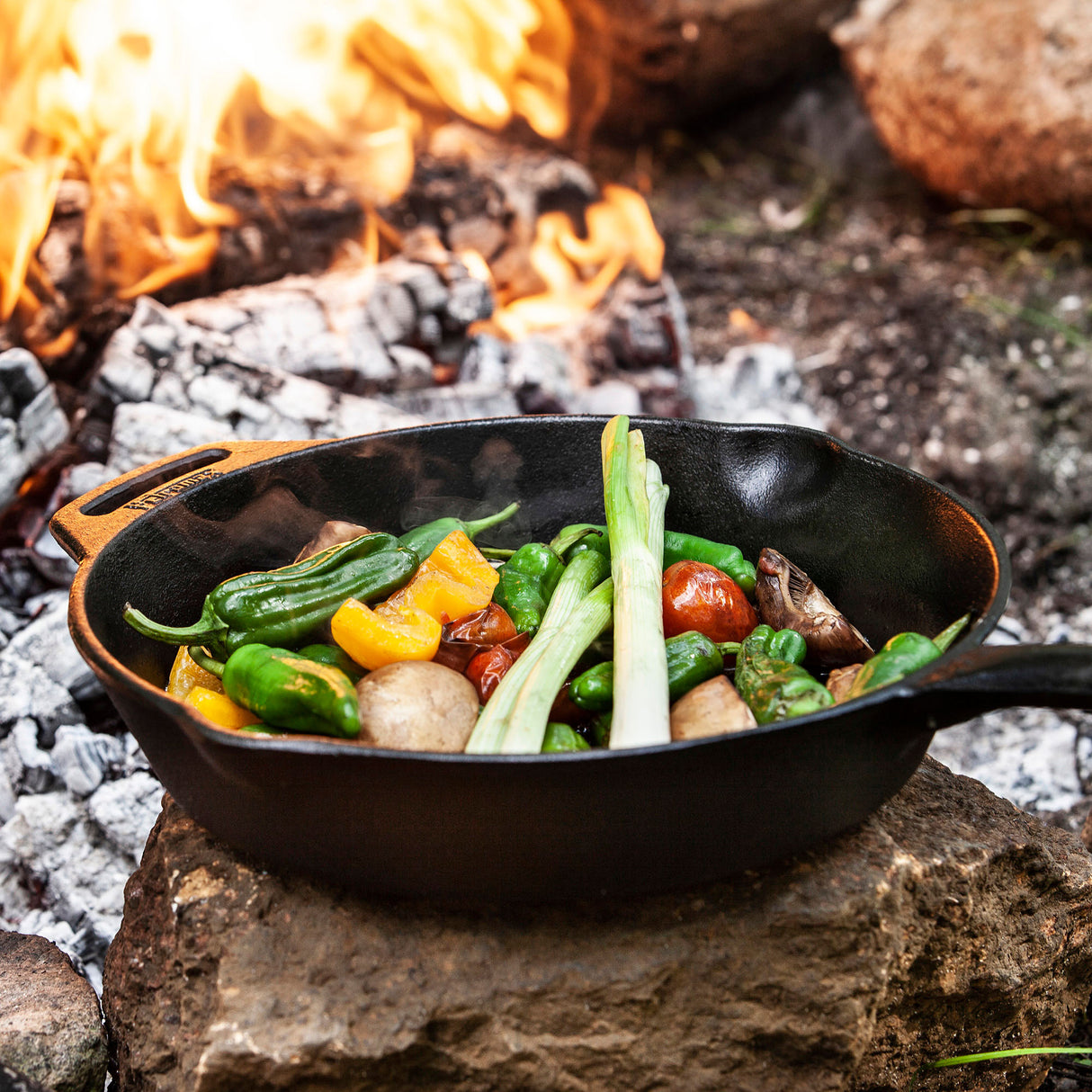 Petromax Seasoned Cast Iron Fire Skillet