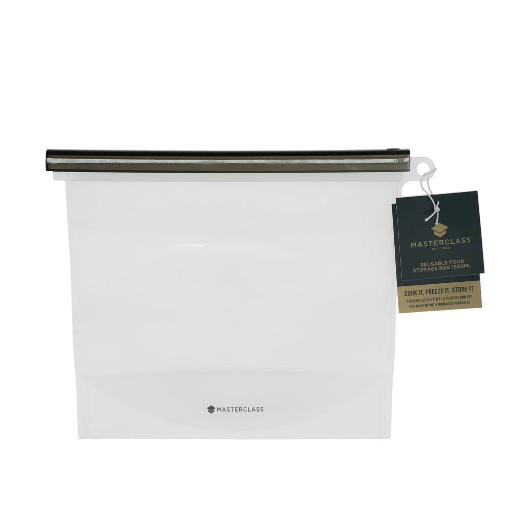 MasterClass Reusable Silicone Food Storage Bag