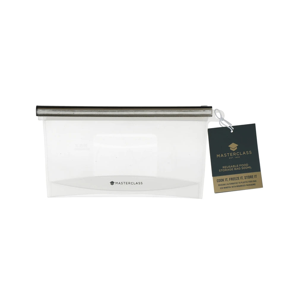 MasterClass Reusable Silicone Food Storage Bag