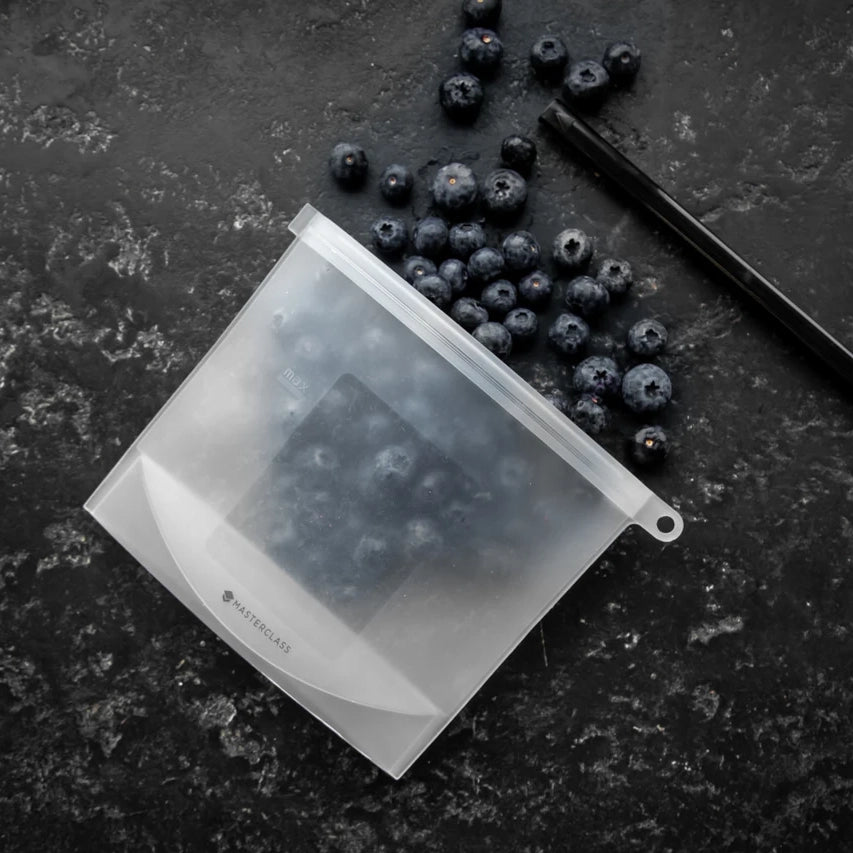 MasterClass Reusable Silicone Food Storage Bag