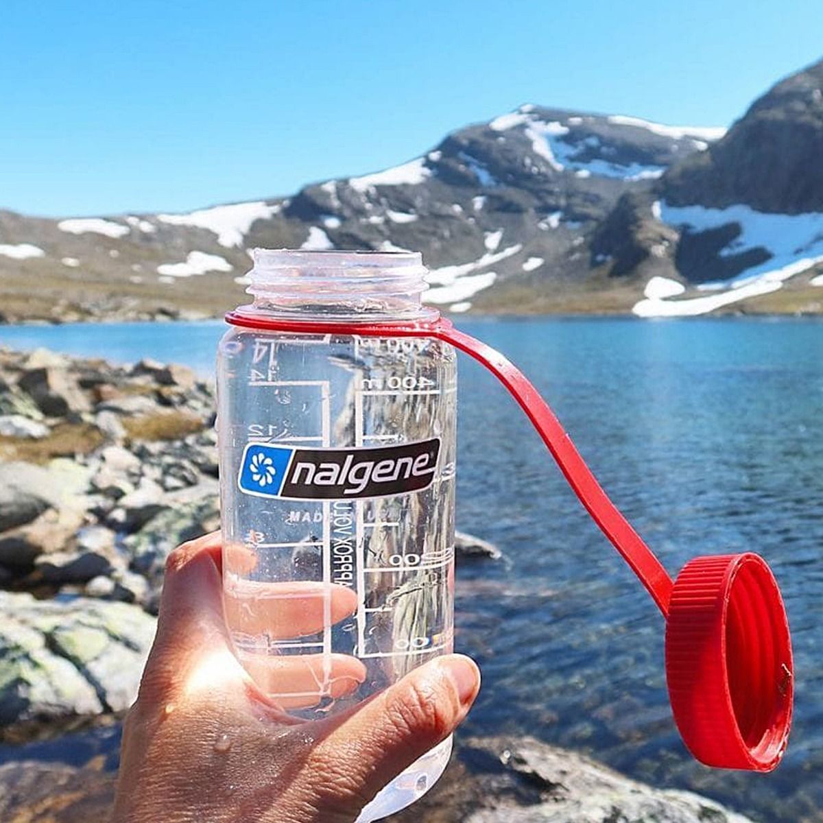 Nalgene Wide Mouth Sustain Water Bottle, 1 Litre