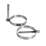 KitchenCraft Stainless Steel Egg Rings, Set of 2