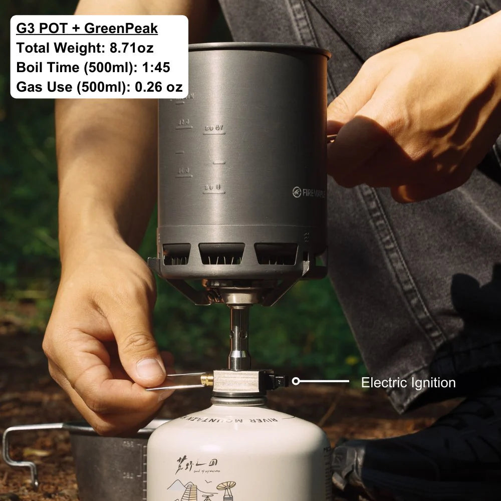 Fire Maple Petrel G3 Pot & Stove with Heat Exchanger