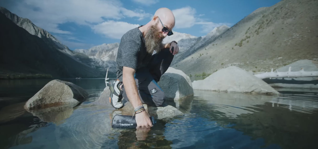 LifeStraw Peak Squeeze Bottle with Filter