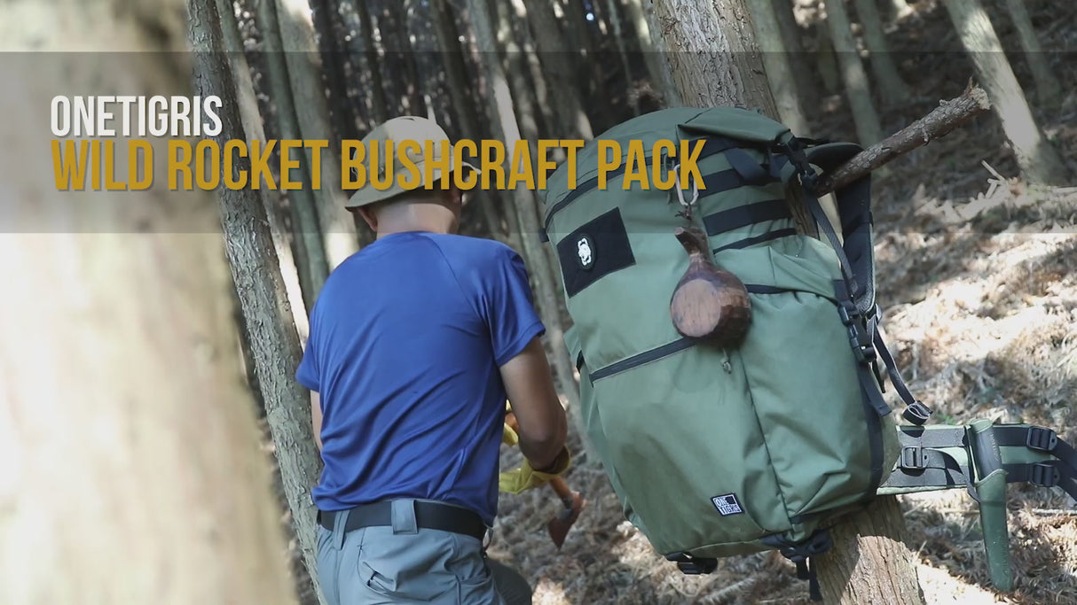 OneTigris Wild Rocket Bushcraft Backpack, 45 Litre
