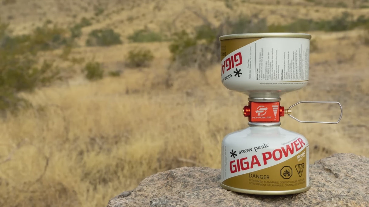 FlipFuel Gas Canister Fuel Transfer Device