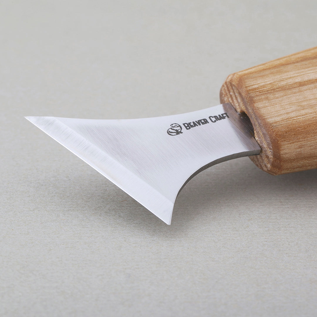 BeaverCraft C10 Geometric Chip Carving Knife