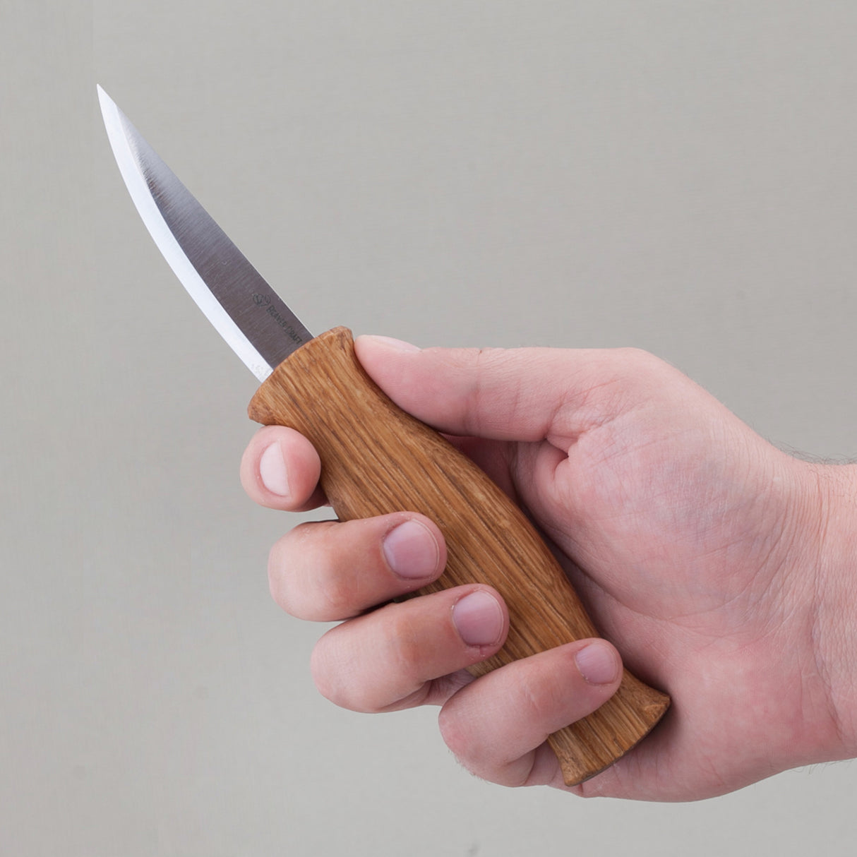 BeaverCraft C4 Sloyd Whittling Knife with Oak Handle