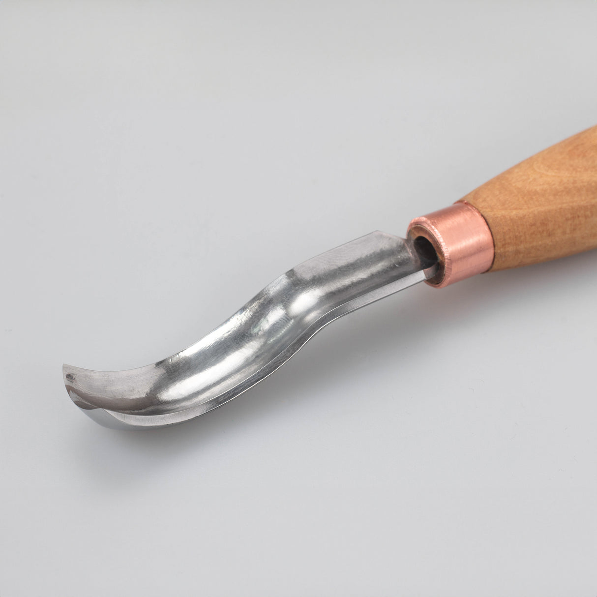 BeaverCraft Compact Short Bent Gouge Sweep No.8 (14mm)
