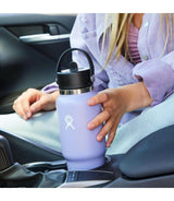 Hydro Flask Wide Mouth 32oz Travel Bottle with Straw Cap, 946ml