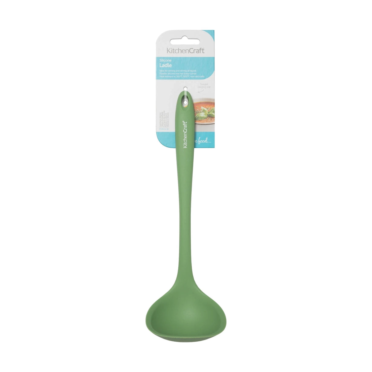KitchenCraft Silicone Ladle, 29cm