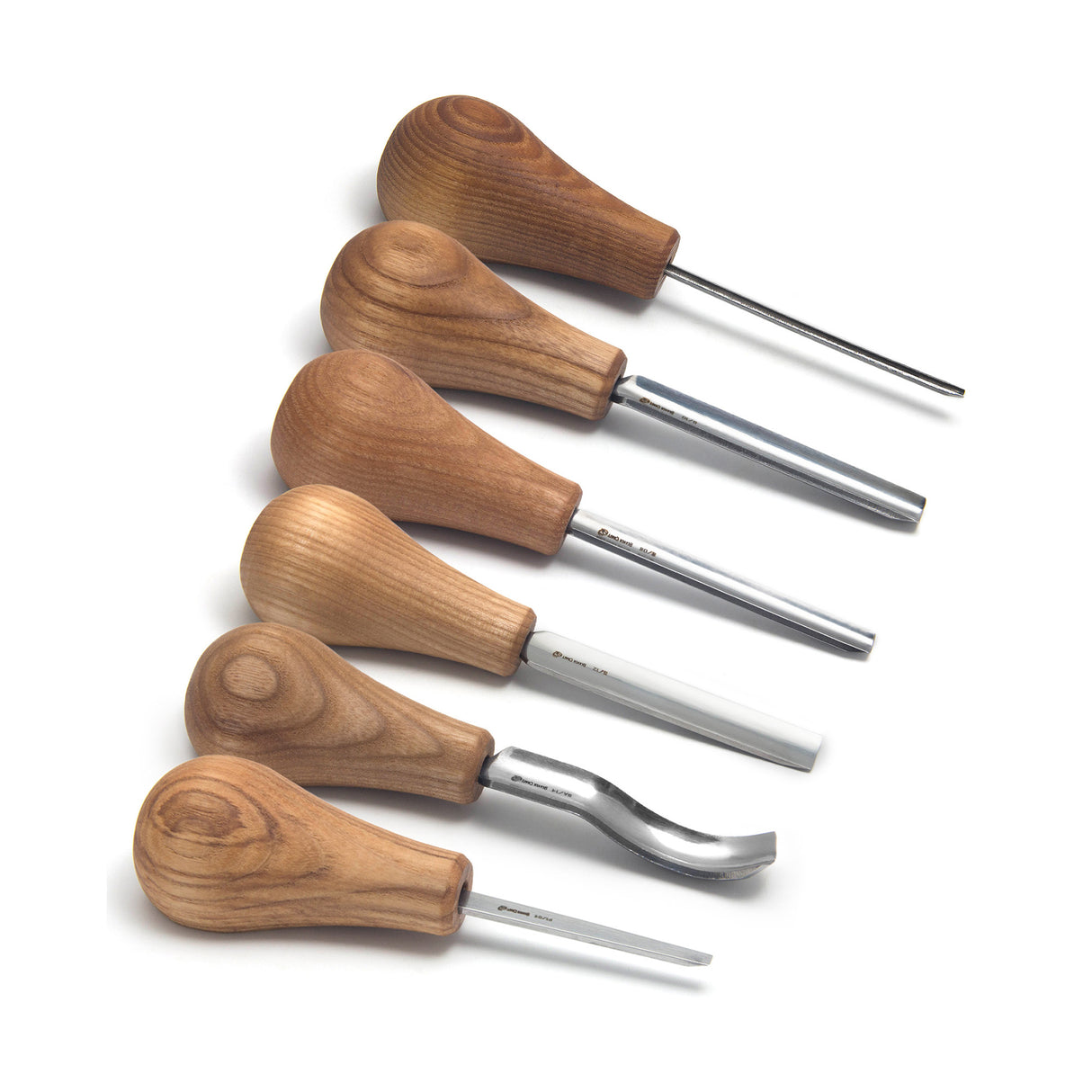 BeaverCraft 6 Piece Palm Chisel Set