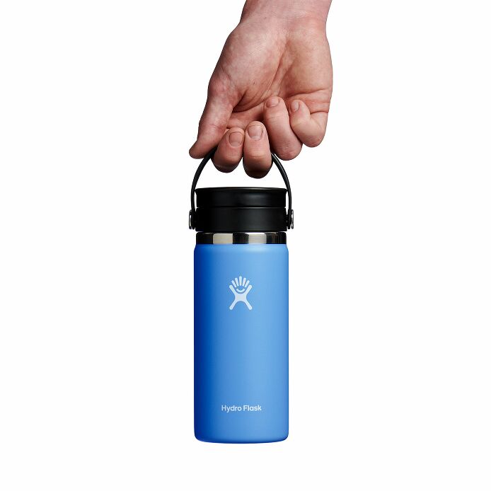 Hydro Flask Wide Mouth 16oz Coffee Flask with Flex Sip Lid, 473ml