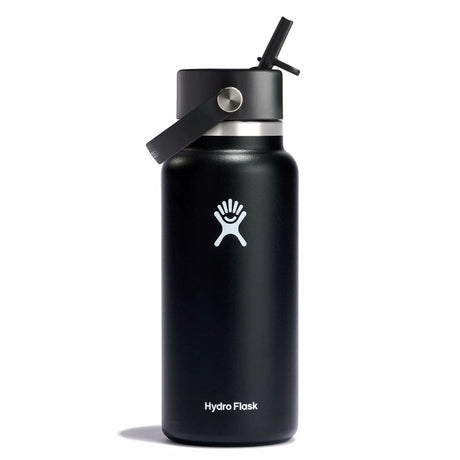 Hydro Flask Wide Mouth 32oz Straw Cap Bottle, 946ml