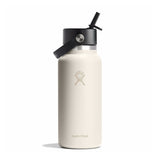 Hydro Flask Wide Mouth 32oz Straw Cap Bottle, 946ml