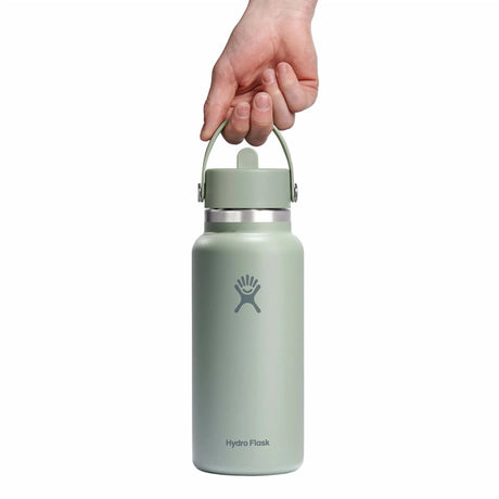 Hydro Flask Wide Mouth 32oz Straw Cap Bottle, 946ml