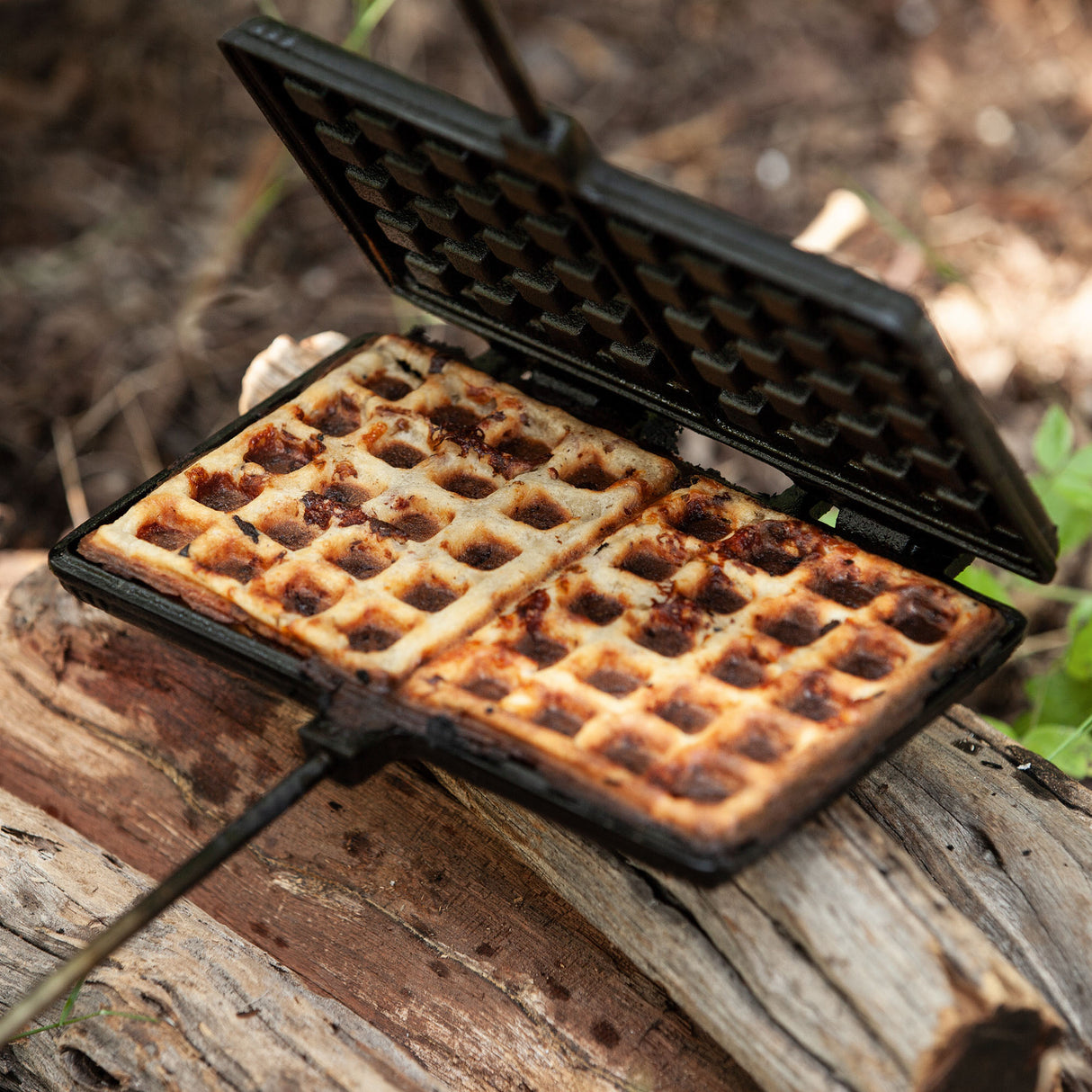 Petromax Cast Iron Dual Waffle Iron
