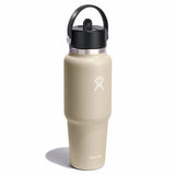 Hydro Flask Wide Mouth 32oz Travel Bottle with Straw Cap, 946ml