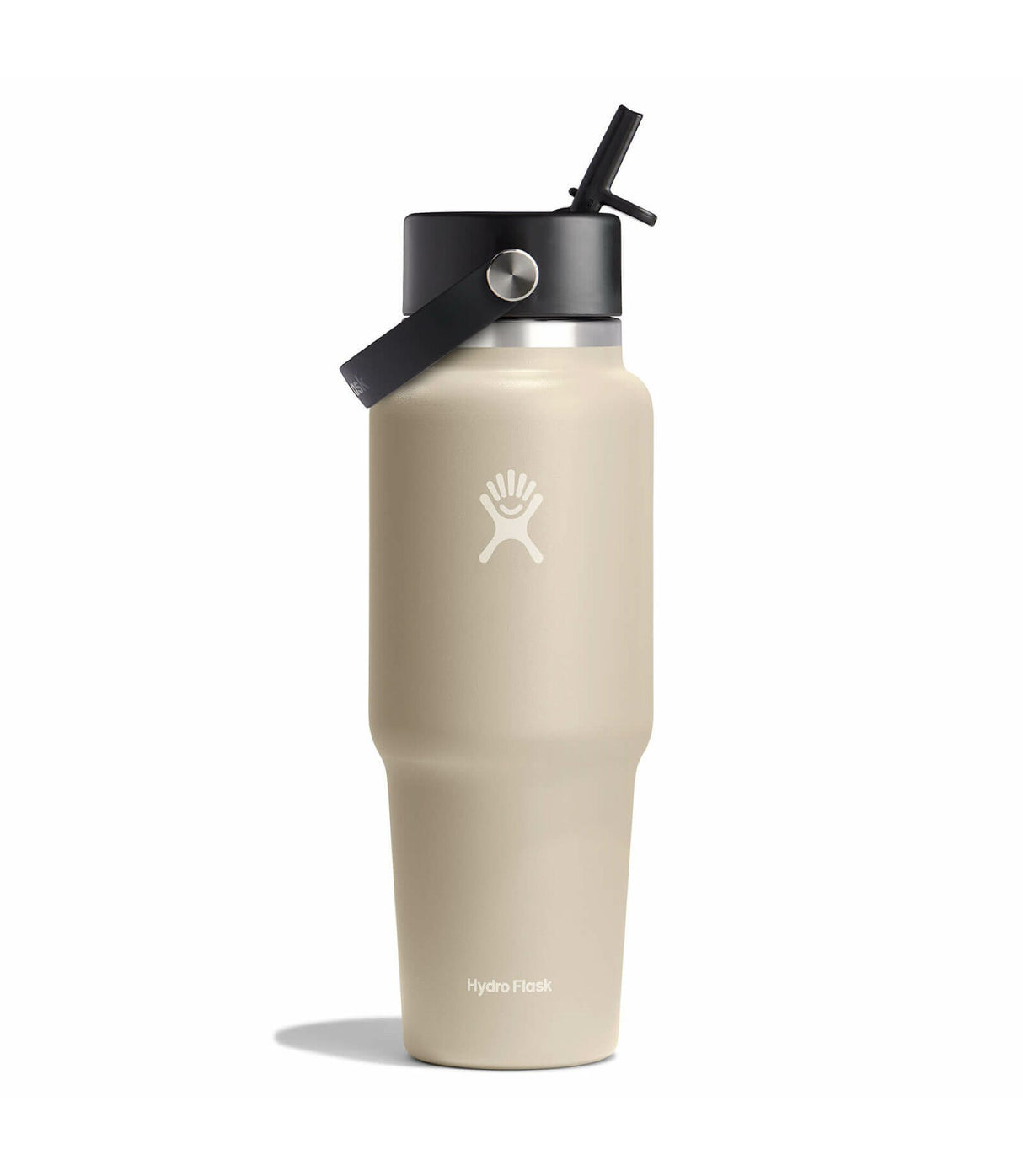 Hydro Flask Wide Mouth 32oz Travel Bottle with Straw Cap, 946ml