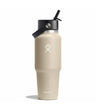Hydro Flask Wide Mouth 32oz Travel Bottle with Straw Cap, 946ml