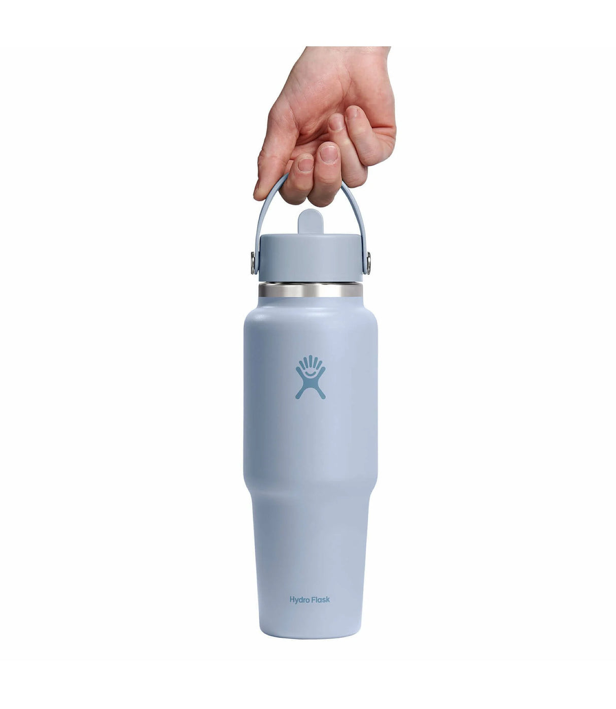 Hydro Flask Wide Mouth 32oz Travel Bottle with Straw Cap, 946ml