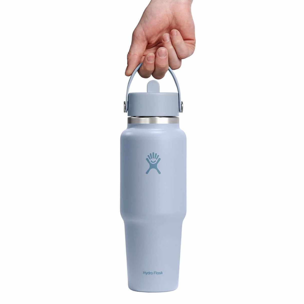 Hydro Flask Wide Mouth 32oz Travel Bottle with Straw Cap, 946ml