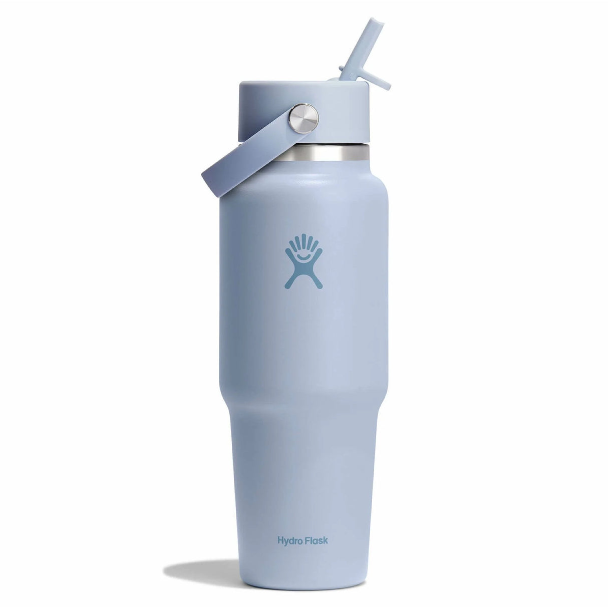 Hydro Flask Wide Mouth 32oz Travel Bottle with Straw Cap, 946ml