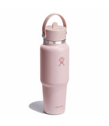 Hydro Flask Wide Mouth 32oz Travel Bottle with Straw Cap, 946ml