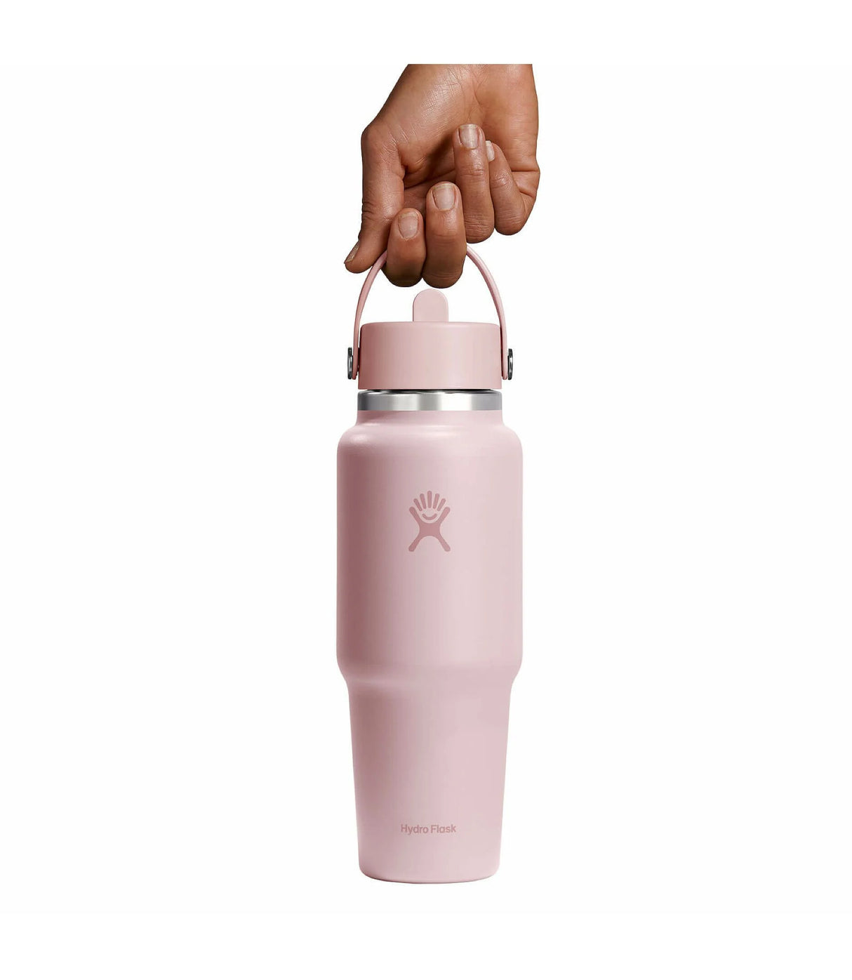 Hydro Flask Wide Mouth 32oz Travel Bottle with Straw Cap, 946ml