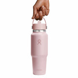 Hydro Flask Wide Mouth 32oz Travel Bottle with Straw Cap, 946ml