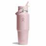 Hydro Flask Wide Mouth 32oz Travel Bottle with Straw Cap, 946ml