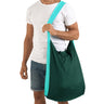 Ticket to the Moon - Eco Bag Large (30L) Dark Green / Turquoise TTTM_TMEBL0514 - Brave Hardy