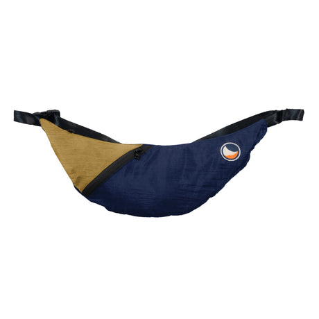 Ticket to the Moon - Upcycled Sling Bag Navy Blue / Gold TTTM_TMSLB0623 - Brave Hardy